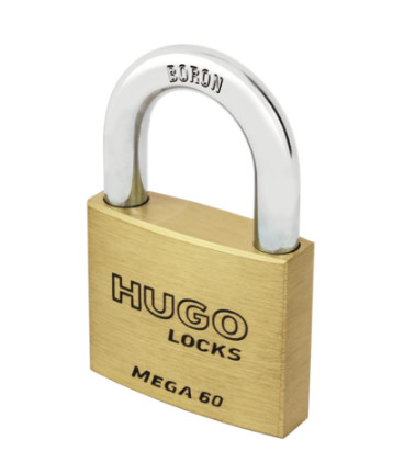 60263 - lakat , MEGA 50, sárgaréz, 3 kulcs