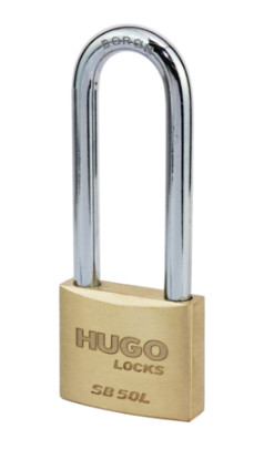 60281 - sárgaréz lakat,,hosszú nyakú,SB50L,2kulcs