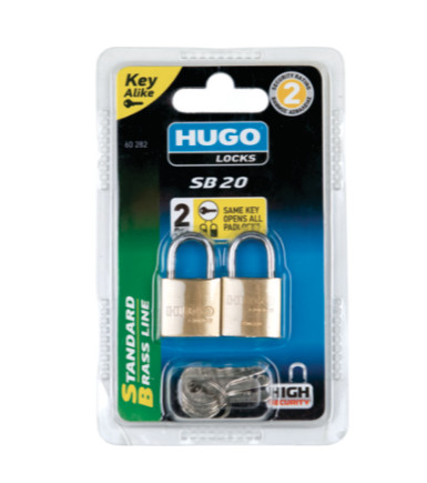 60284 - lakat, azonos kulccsal, 4 db, 5 kulcs, SB 20
