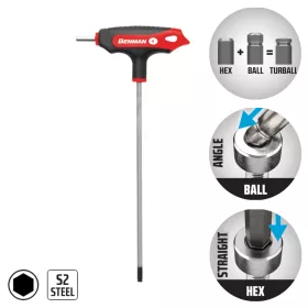70066 - imbuszkulcs TURBALL HEX T-markolatú 2,00mm