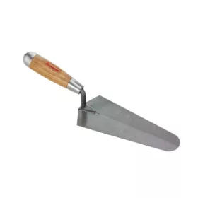   70526 - simító-vakolókanál (görög forma), fa markolat, 240mm