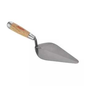   70540 - falazó vakolókanál (görög forma), fa markolat, 70x180
