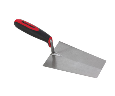 70545 - kőműves vakolókanál szögletes típusú, 2 komponensű műanyag markolat, 180mm