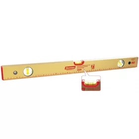 70610 - vízmérték, 3 libella H.D. 30cm sárga L23