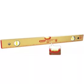 70612 - vízmérték, 3 libella H.D. 50cm sárga L23