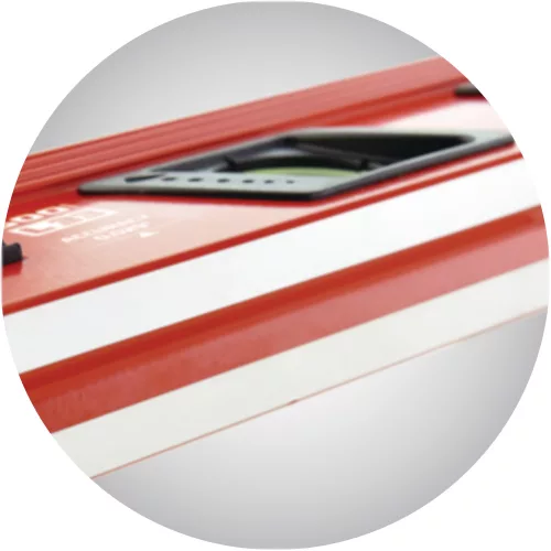 70620 - vízmérték, tükörrel 3 libella PRO 50cm L33