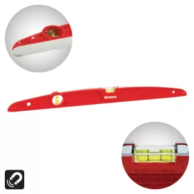 70632 - vízmérték, íves, mágnessel 2 libella 50cm LM42