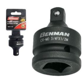   70686 - IMPACT adapter fekete 3/4'' (F) X 1/2'' (M) 