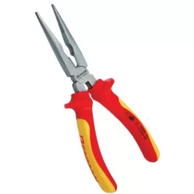   70727 - hosszú csőrős fogó kobinált, VDE markolat, 200mm