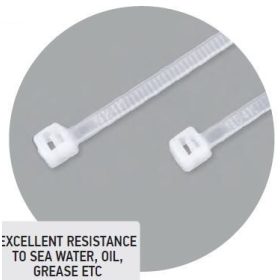 70767 - kábelkötegelő, fehér, 100mmX2,5mm (100db)