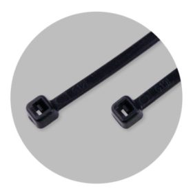 70784 - kábelkötegelő, fekete, 200mmX2,5mm (100db)