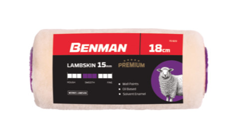 70820 - festőhenger bőr MAXPOWER 18cm,