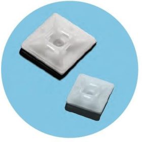   70874 - öntapadó kábelfixáló tappancs, 19X19mm , ?3.6-ig (100db)