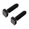 70878 - csavarozható kábelkötegelő-vezető, 40,5X10mm max. 9mm (100db)
