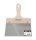 70905 - nemesacél spatula, fa markolat, 100mm