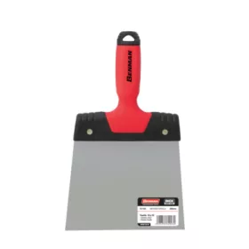   70919 - nemesacél spatula, műanyag markolat, hosszú penge, 160mm