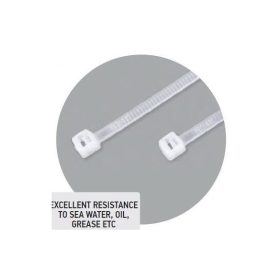 70949 - kábelkötegelő, fehér, 370mmX3,6mm (100db)