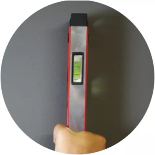 70974 - vízmérték mágnessel, tükörrel, 3 libellás, PRO LM33, 050cm