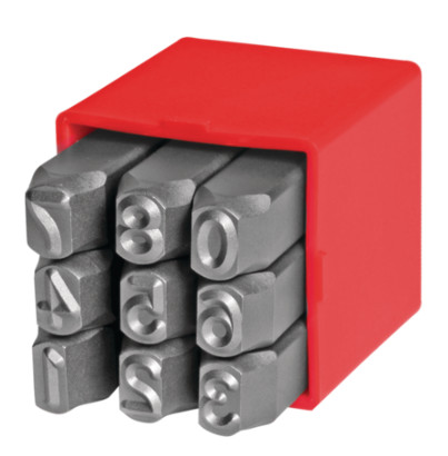 71012 - számbeütő, 05.00mm(3/16''), (9db)