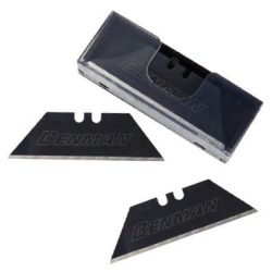   71081 - tartalék penge fekete általános késekhez 60x19x0,6mm, (10db)