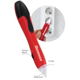   71147 - állítható érintésmentes vezetékkereső fázisceruza, 12-1000V