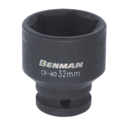 71554 - IMPACT dugókulcs, fekete, 1/2", 38mmL, 26mm