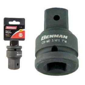 71583 - IMPACT adapter fekete 3/4" (F) X 1" (M) 