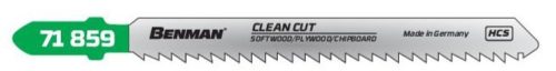 71859 - CLEAN CUT fűrészlap furnér és forgácslaphoz  100mm / 7,8mm/ 1,5mm, T-befogás, (5db/csomag)
