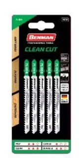 71859 - CLEAN CUT fűrészlap furnér és forgácslaphoz  100mm / 7,8mm/ 1,5mm, T-befogás, (5db/csomag)