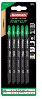 71862- FAST CUT fűrészlap puha fához 132mm / 7,8mm/ 1,3mm, T-befogás, (5db/csomag)