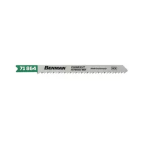   71864 - CLEAN CUT fűrészlap furnér farostlemez 100mm /  7,8mm/ 1,5mm, T-befogás, (5db/csomag)