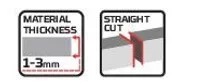 71867 - Basic Cut fűrészlap fémre és színesfémre 132mm / 9,8mm / 1mm/  (5db/csomag)