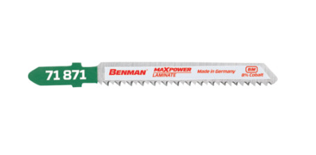 71871- Max Power fűrészlap laminált fához 80mm / 7,9mm/ 1,3mm, T-befogás, (5db/csomag)