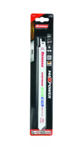 71882 - Maxpower fűrészlap fához és fémhez, 5db - S1122 HF 230mm 19mm 0,9mm 10TPI