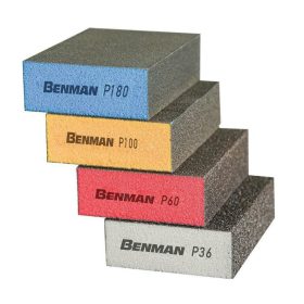 72221- csiszolótömb, 4 oldalas, P36, 100x68x25, BENMAN 72221- csiszolótömb, 4 oldalas, P36, 100x68x25, BENMAN