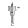 72355 - körkivágó koronafúró (magfúró), inoxhoz és fémhez, karbid, 18x12mm