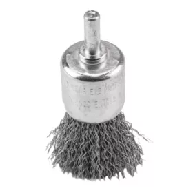 72423 - drótkefe, fúrógépbe fogható 6mm, 25mm, INOX