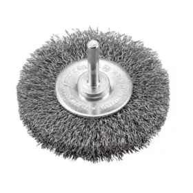   72430 - drótkefés csiszolókerék szárral 6mm, 30x6mm, INOX
