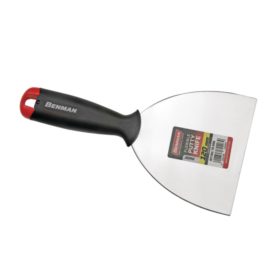 72497 - flexibilis ovális fugakés, inox, műanyag markolattal, 150mm   72497 - flexibilis ovális fugakés, inox, műanyag markolattal, 150mm