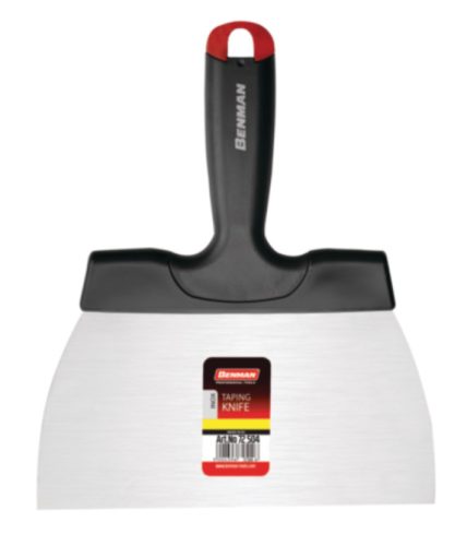 72500 - nemesacél spatula, rövid, széles pengével, 120mm