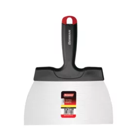 72501 - nemesacél spatula, rövid, széles pengével, 140mm