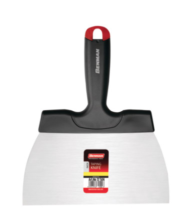 72506 - nemesacél spatula, rövid, széles pengével, 240mm