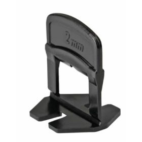 72643 - csempe / burkolólap távtartó 2,0mm (FEKETE) - 250db   72643 - csempe / burkolólap távtartó 2,0mm (FEKETE) - 250db