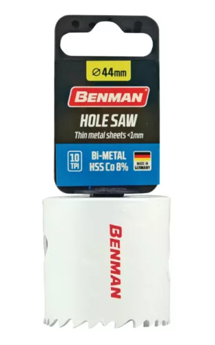 72726 - Koronafúró - HSS/8% kobalt BiMetál, 4/6 TPI, 16mm