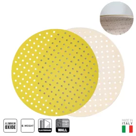   72881 - csiszolótárcsa WALLPRO ALUMINIUM OXID, tépőzáras, lyukacsos 225 - P100
