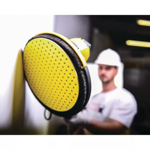 72883 - csiszolótárcsa WALLPRO ALUMINIUM OXID, tépőzáras, lyukacsos 225 - P150