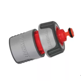 73207 - Bi-material tömlőcsatlakozó, AQUASTOP, 3/4"