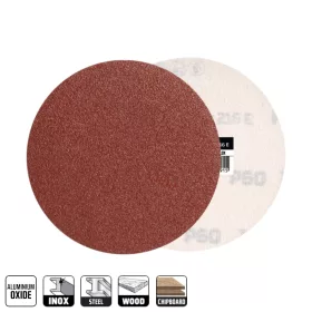   73591 - csiszolótárcsa ALUMINIUM OXID tépőzáras,KP216E lyuk nélkül 125 - P040