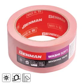   73662 - maszkolószalag, WASHI SOFT, UV 19mmX50m, kényes felületekre