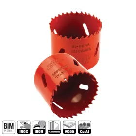 74208 - Koronafúró - HSS/8% kobalt BiMetál, 4/6 TPI, 33mm